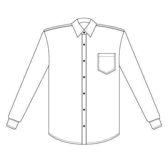 2010L-GI-PNM BLUE Men's check shirt