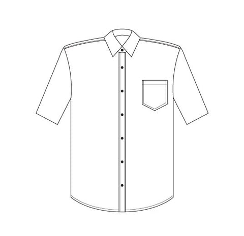 2010S-EE-PNM NAVY Men's standard cut shirt