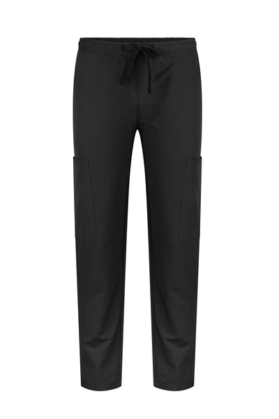 505-PS-PHE BLACK Unisex stretch clinical scrub pant