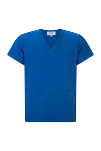 553-PS-PPT OCEAN Unisex stretch clinical scrub top