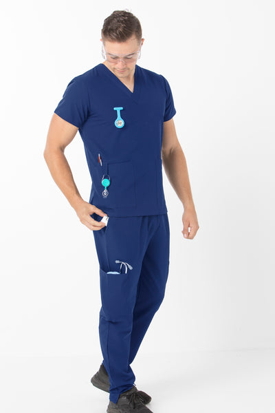 505-PS-PHE OCEAN Unisex stretch clinical scrub pant