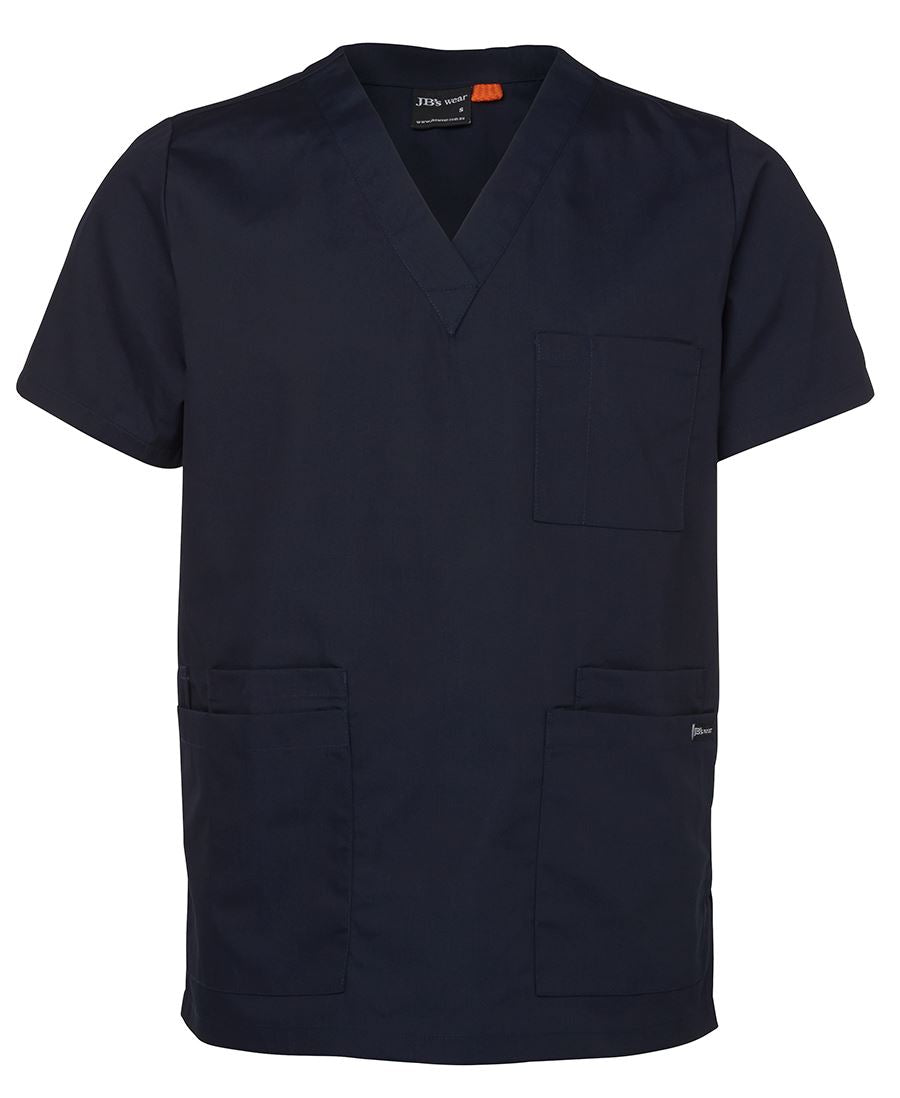 TS4SRT-PMI NAVY Unisex basic scrub top