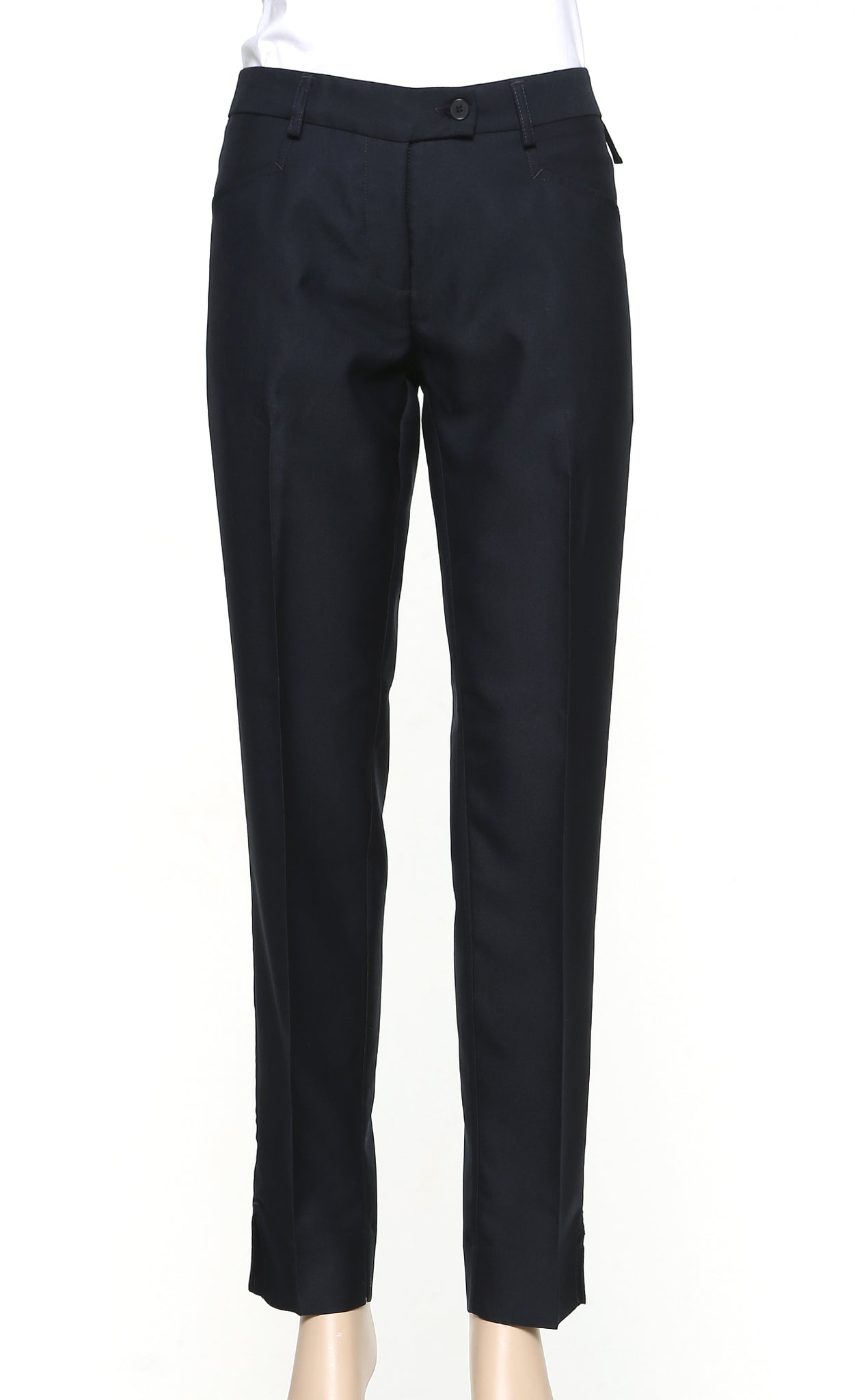 174-MG-PHE NAVY Ladies skinny leg pant