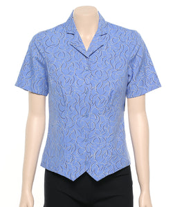222-BR-PNM Print 51 Ladies fitted shirt